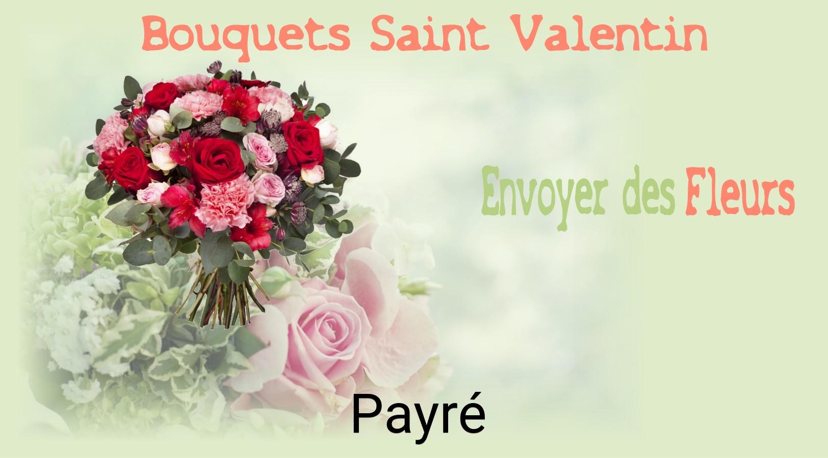 Roses de Saint-Valentin livrées à Payré